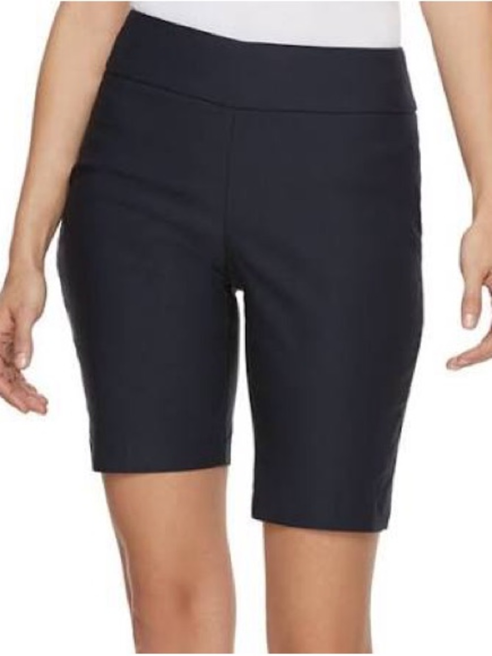 Apt. 9 Brynn Mid Rise Pull On Bermuda Shorts - Picture 2 of 6